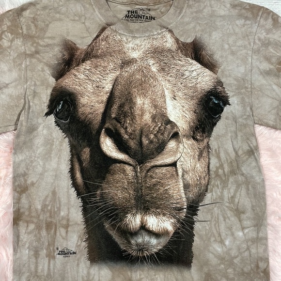 The Mountain Camel Graphic Tie Dye Unisex T-shirt - Picture 3 of 8